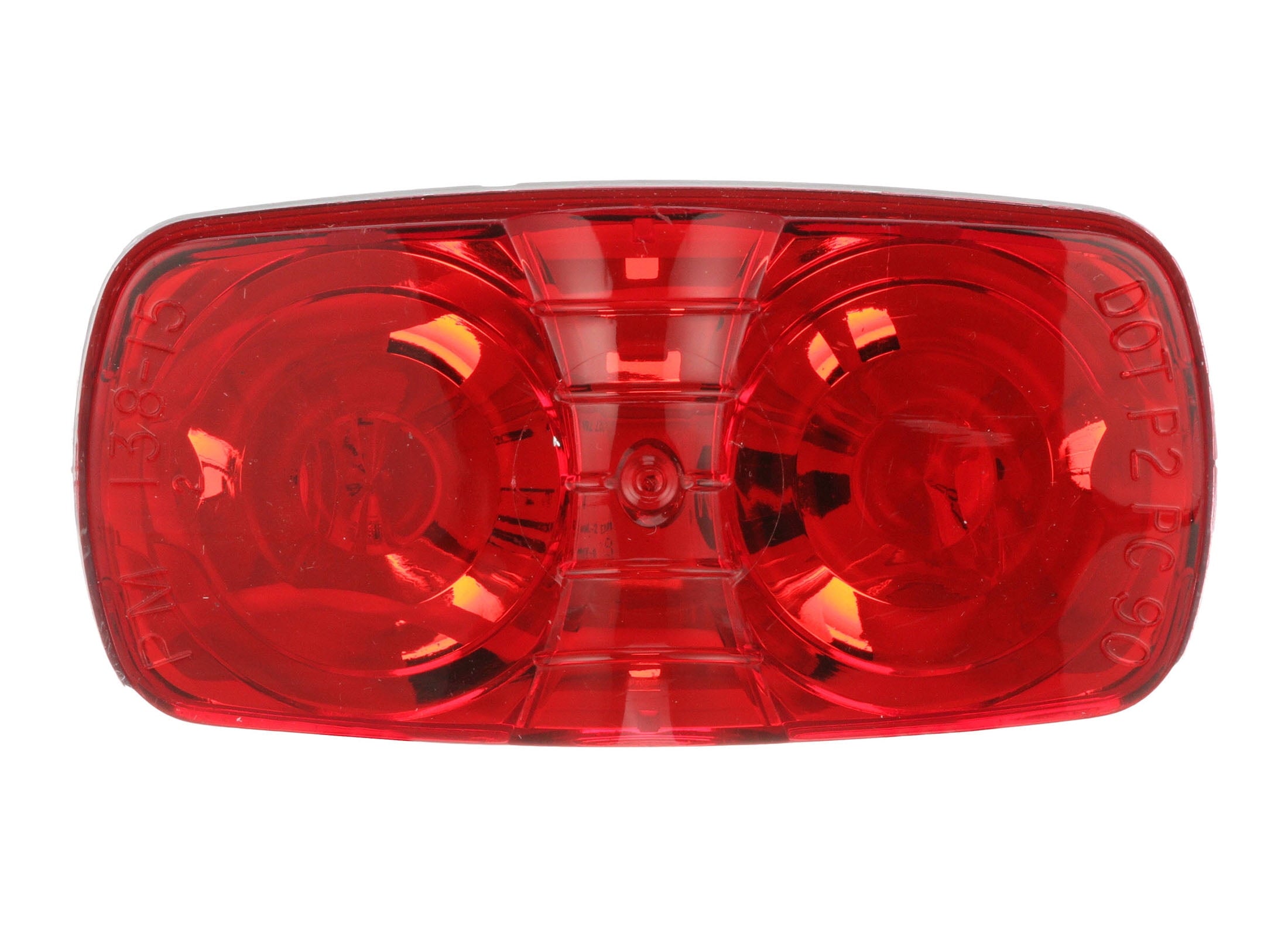 LED M/C Pc Rect Dbl Bulls-Eye 4'X2'