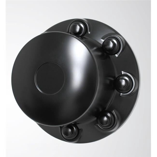 Black Hub Cover ABS Rear 19.5 in 8