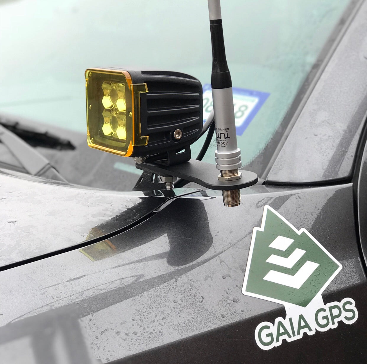Ham Antenna Ditch Bracket Extension
