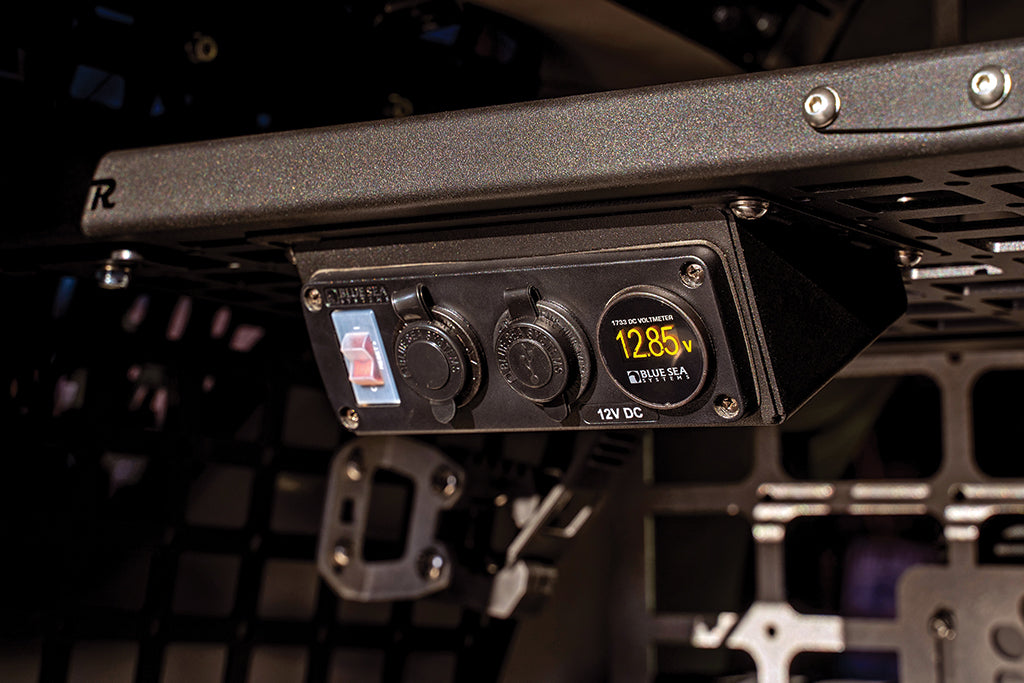 The 12 Volt 12v Accessory Panel Mount
