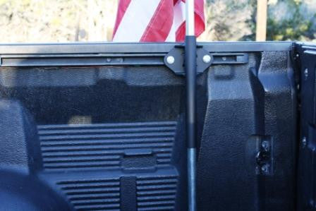 Toyota Tundra & Tacoma Bed Rail Flag Holder