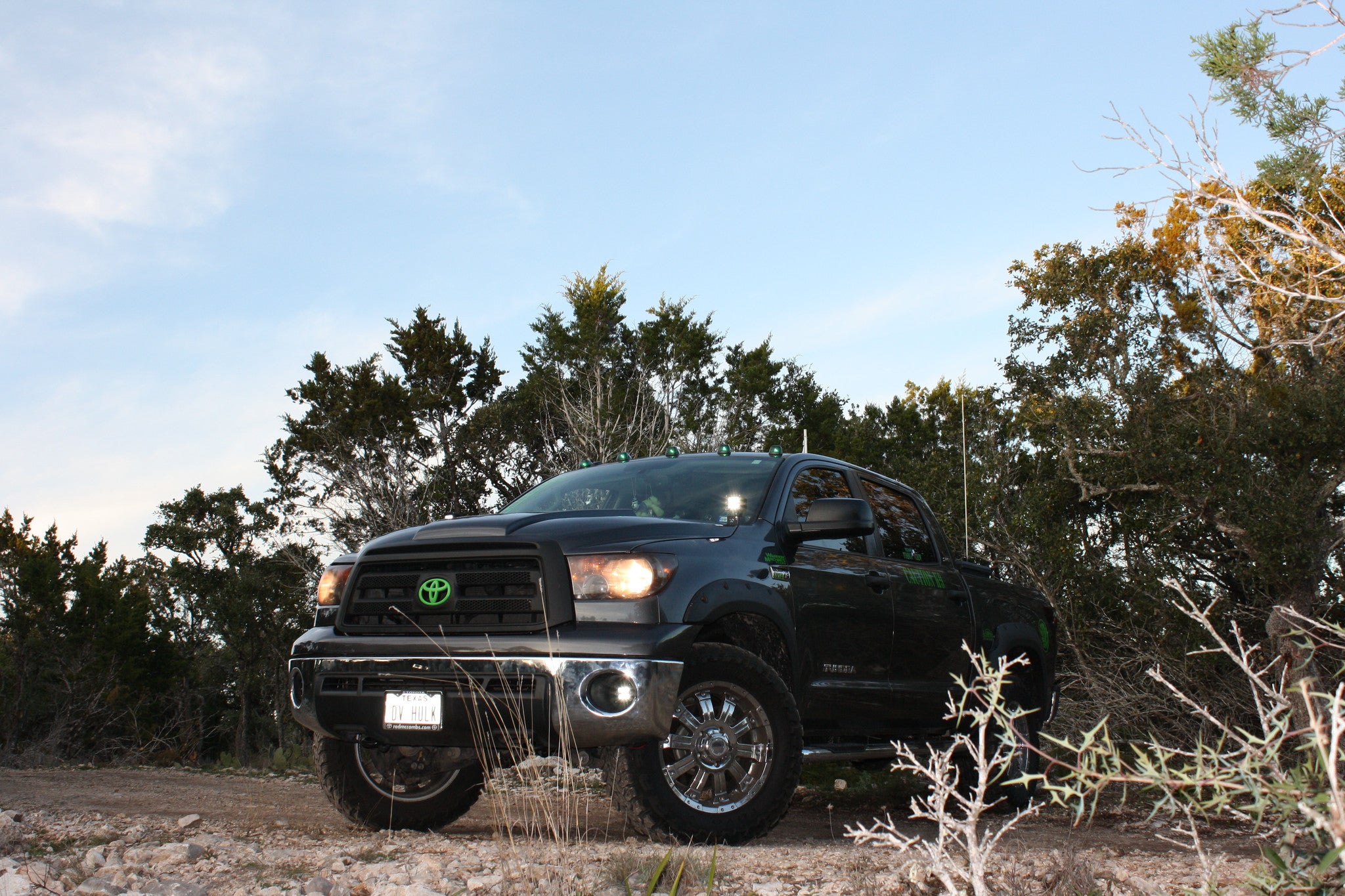 2007-2013 2nd Gen Toyota Tundra Ditch Light Brackets