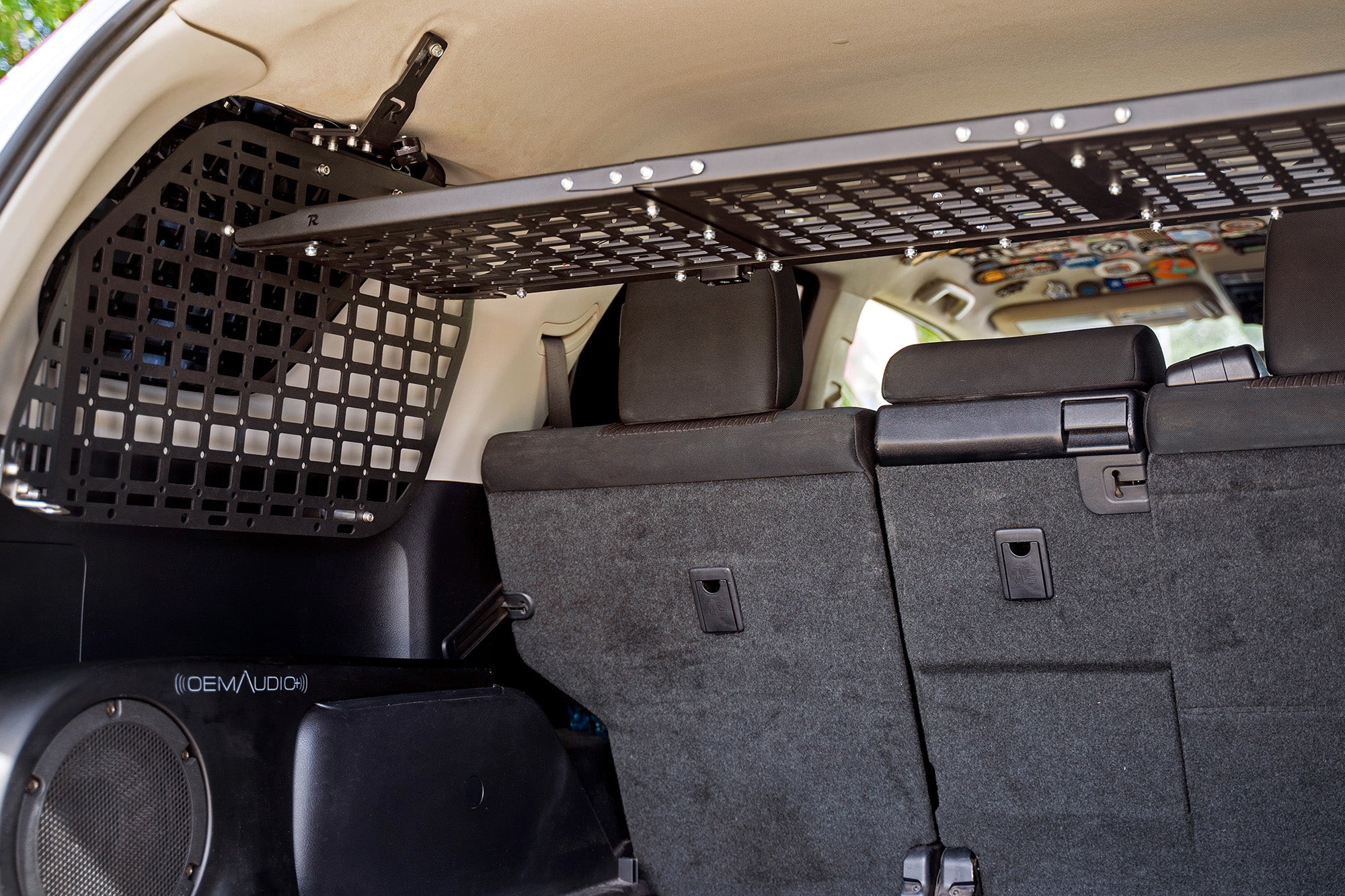 2010-2022 5th Gen Toyota 4Runner Molle Storage Panel Shelf