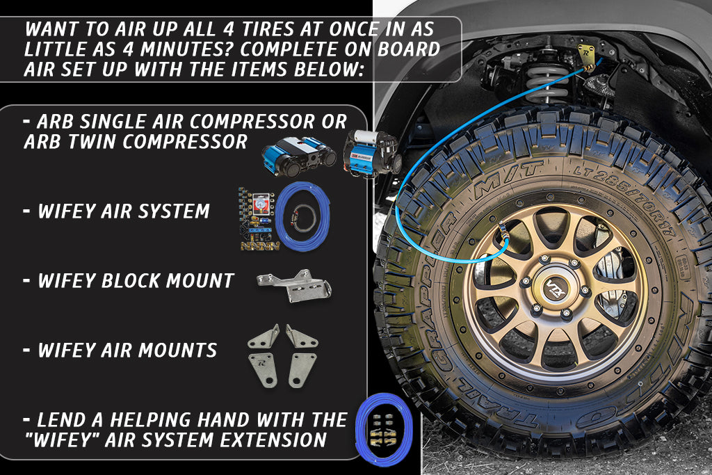 2016-2023 3rd Gen Tacoma Air Compressor Mount