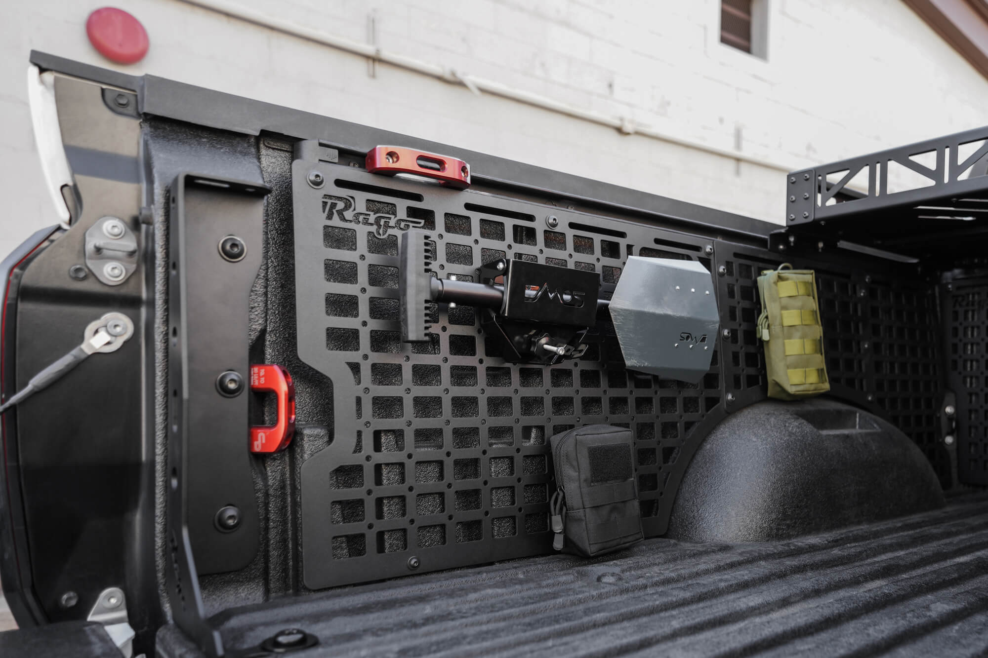 3rd Gen Tundra Bed Side Molle Panels Driver