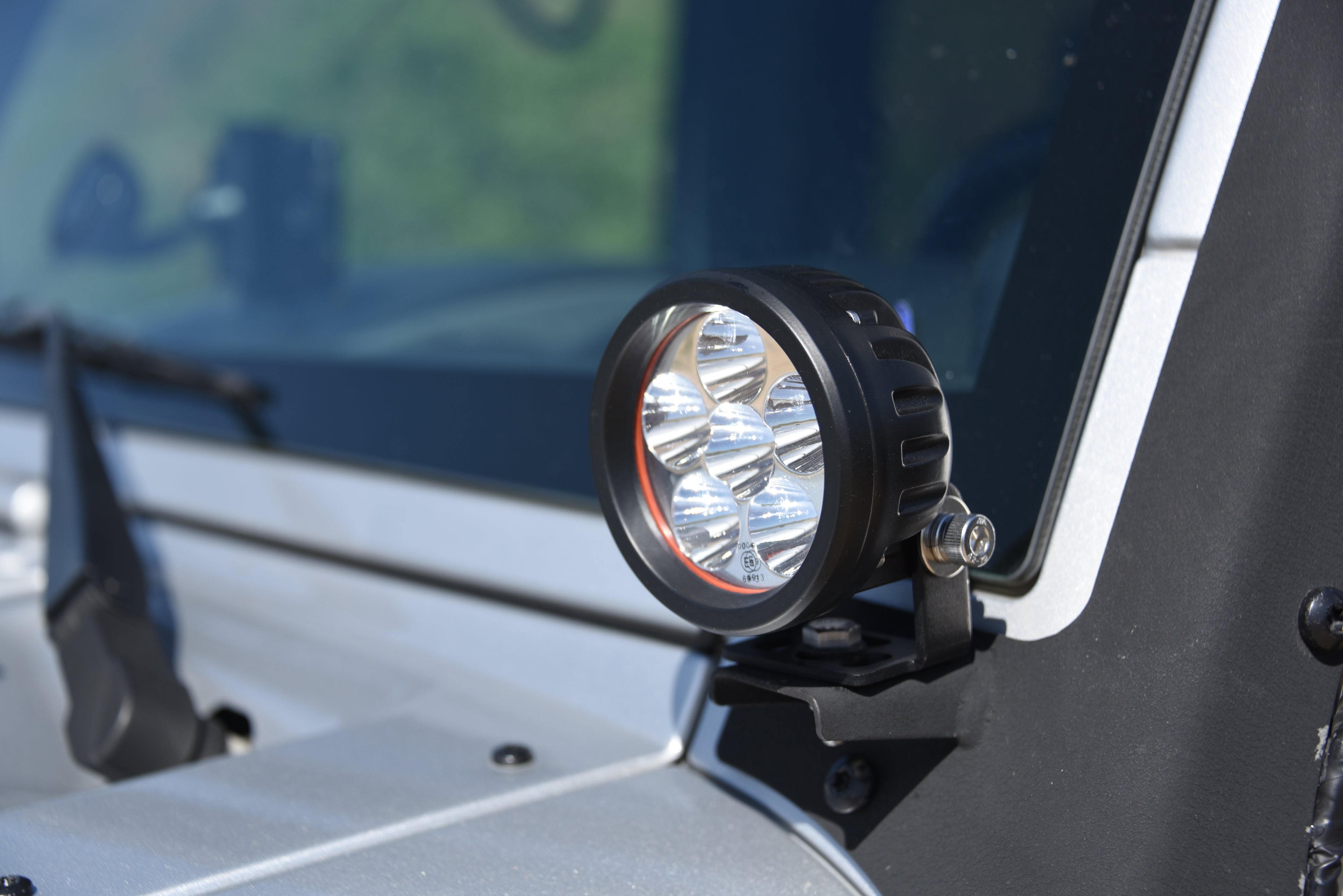 3.5 Inch Round LED Light Spot Pattern