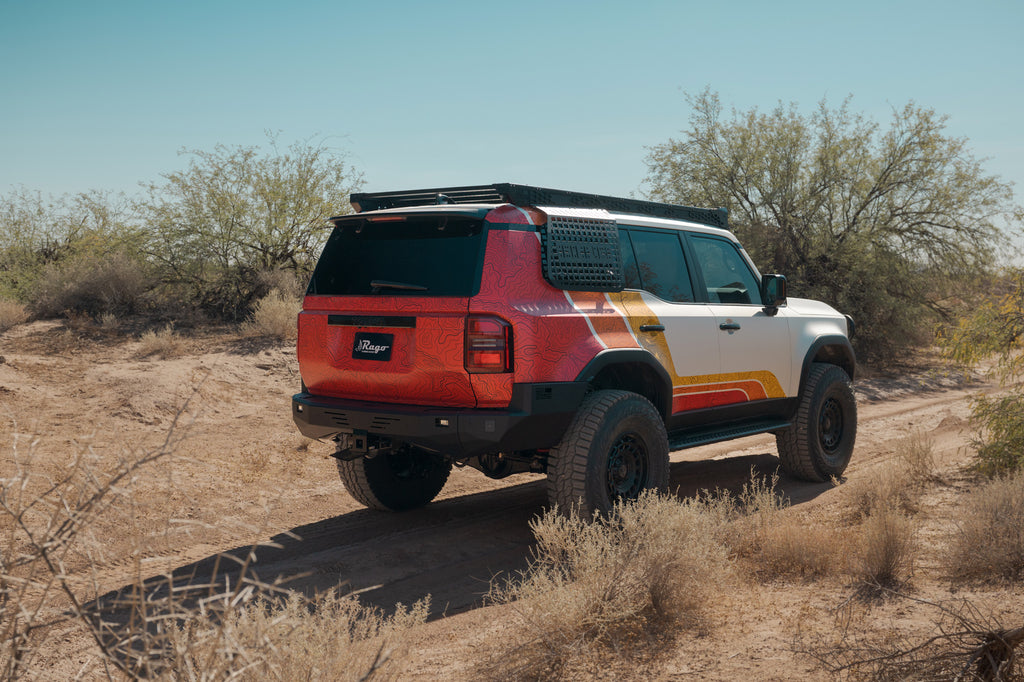 2024 Toyota Land Cruiser Full-Width Rear Bumper