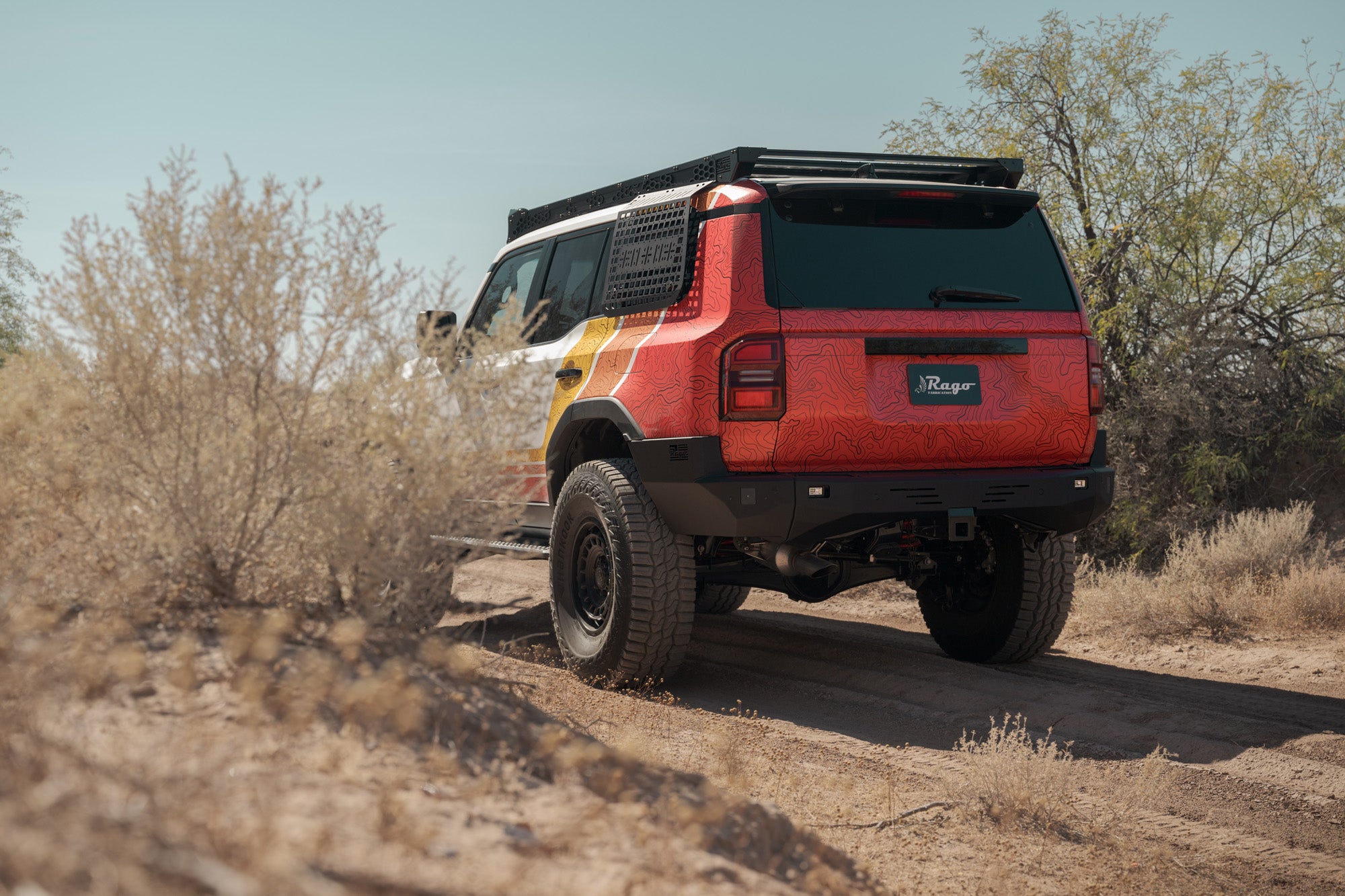 2024 Toyota Land Cruiser Full-Width Rear Bumper