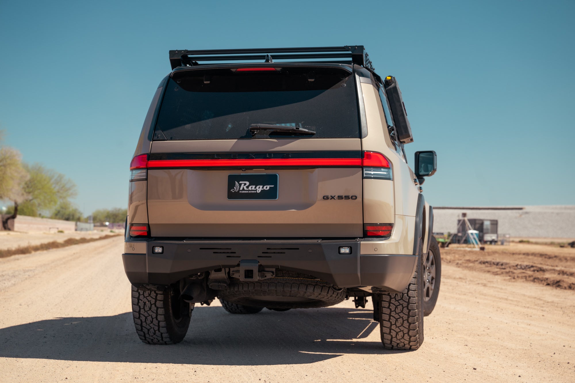 2024-2026 Lexus GX 550 Full-Width Rear Bumper