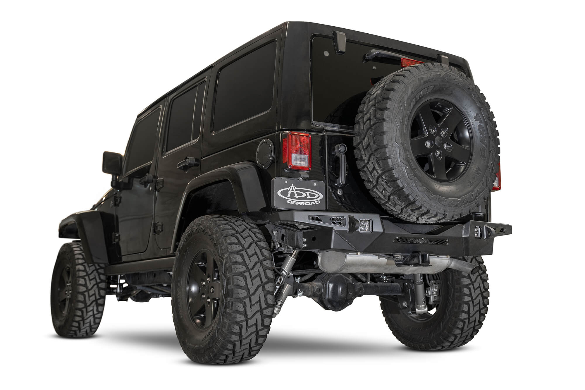2007 - 2018 Jeep Wrangler JK Stealth Fighter Rear Bumper