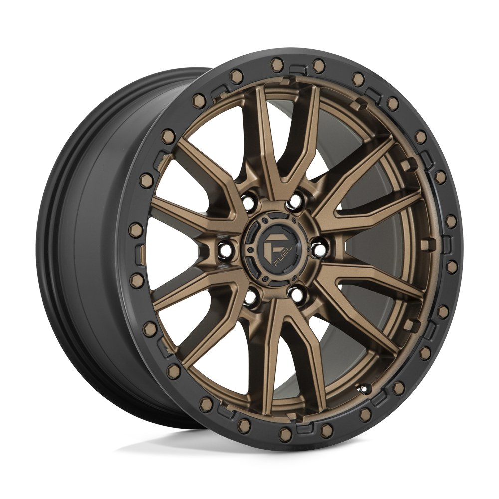 Fuel 1PC Rebel 22X10 6X5.5 106 -13 M-Bnz-Blk-Rg