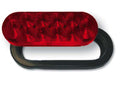 Red 6' Oval LED Grommet Mount Light