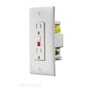 Dual Gfci Outlet-Wht