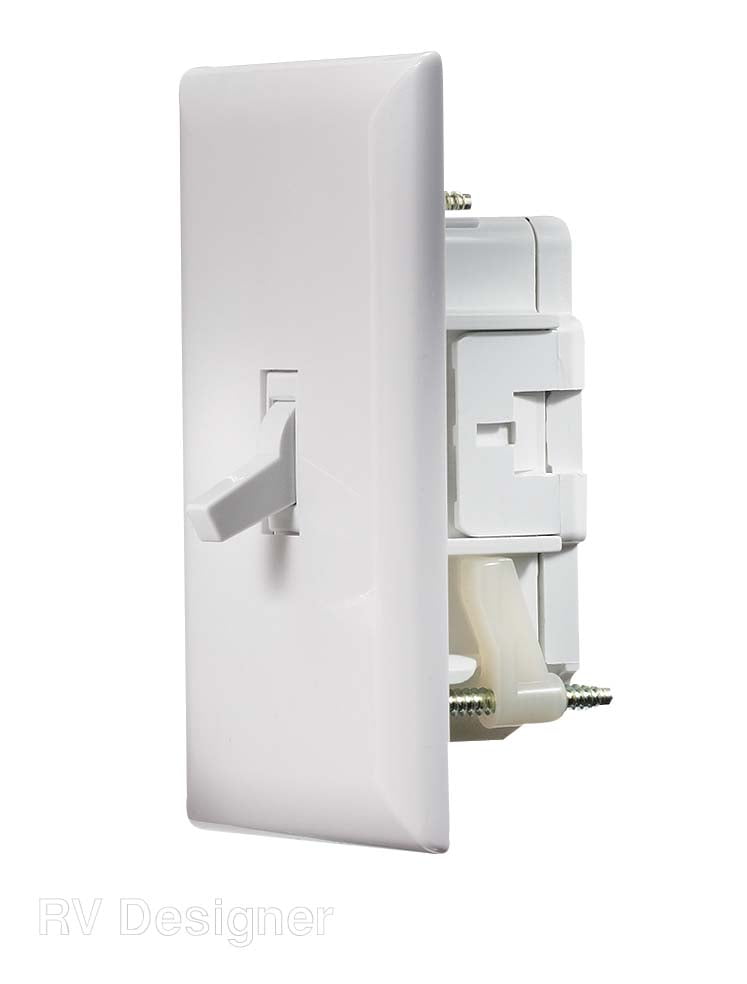 Switch W/Cover-Plate-Whit