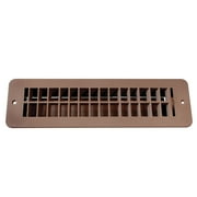 Floor Register W/Damper-W