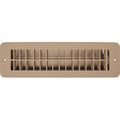 Vent Register  Tan  Plastic  Damp 2
