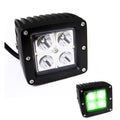 Green X-Hunter Series LED 3 X 3IN 1