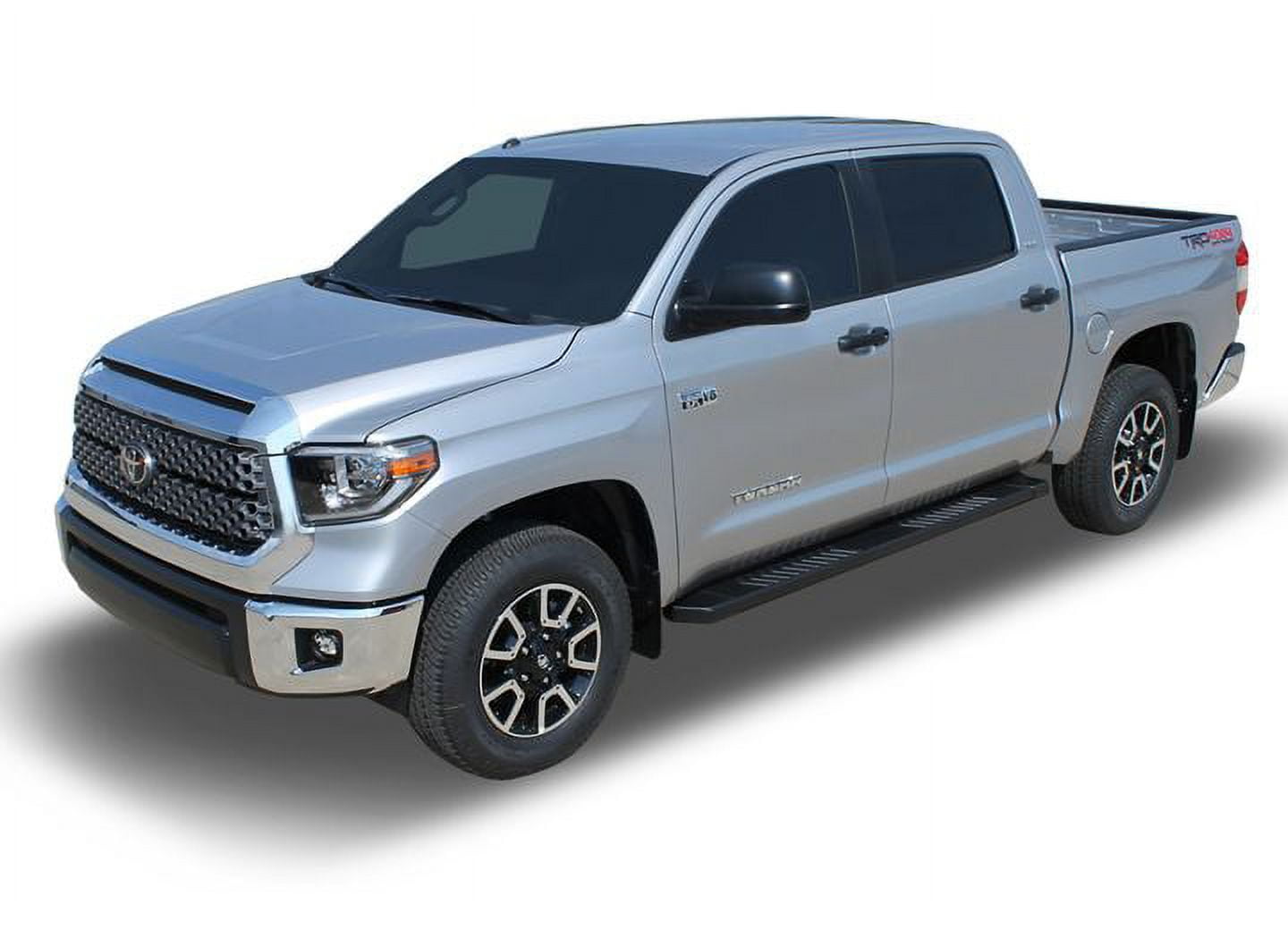 6' Black Aluminum Running Boards
