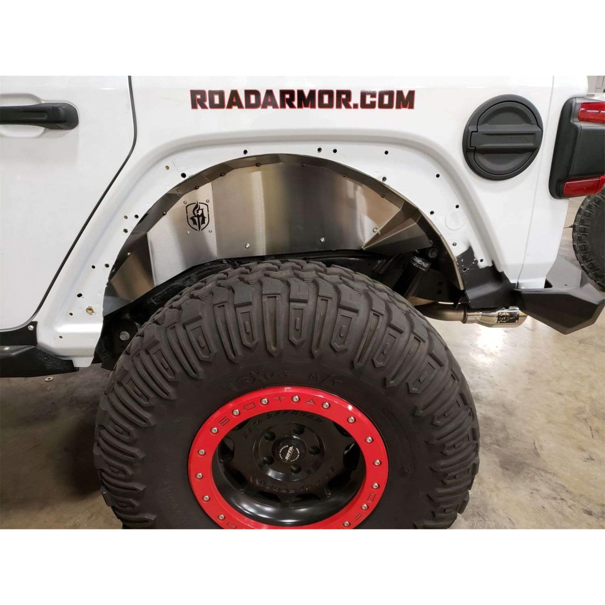 Rear Jl Fender Liner Stainless Stee