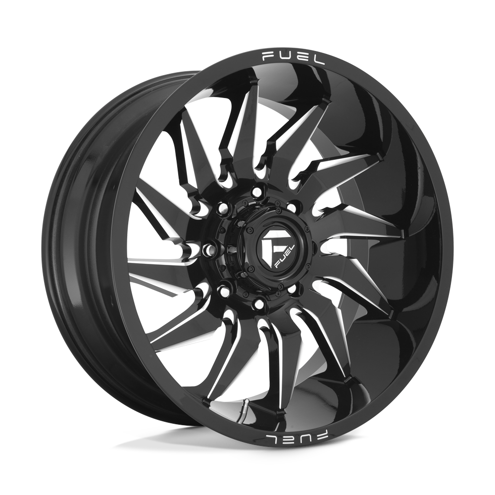 Fuel 1PC D744 SABER 24X12 6X135 87.1 NBL -44MM