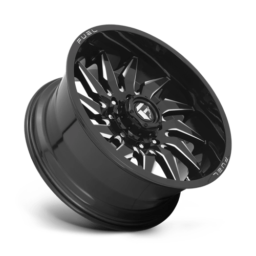 Fuel 1PC D744 SABER 22X12 8X180 124.3 NBL -44MM