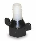 SHURFLO (244-2926) 1/2" x 14 NPT x 1/2" Barb Straight Wingnut Swivel Adapter