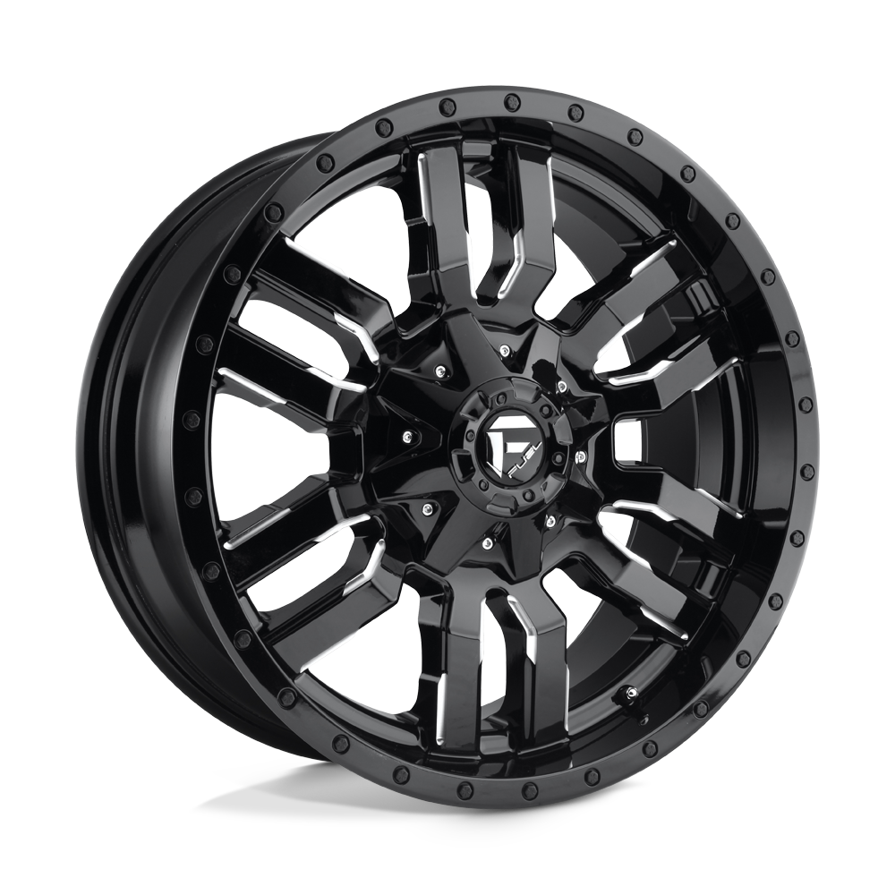 Fuel 1PC SLEDGE 22X9.5 8X180 124.2 NBL +20
