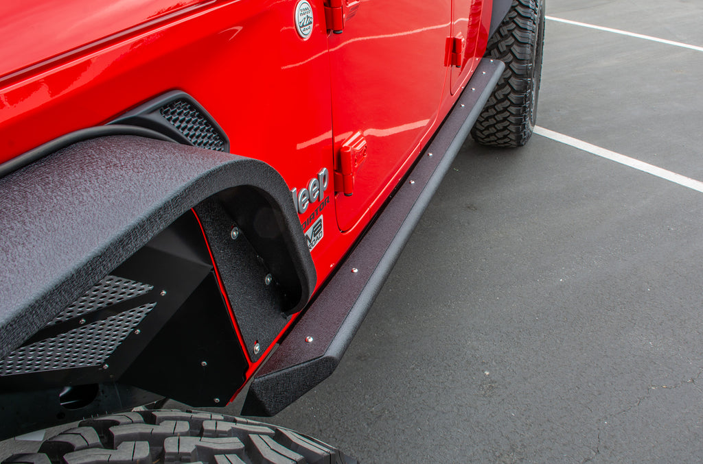 Jeep Gladiator JT Rock Sliders With Step