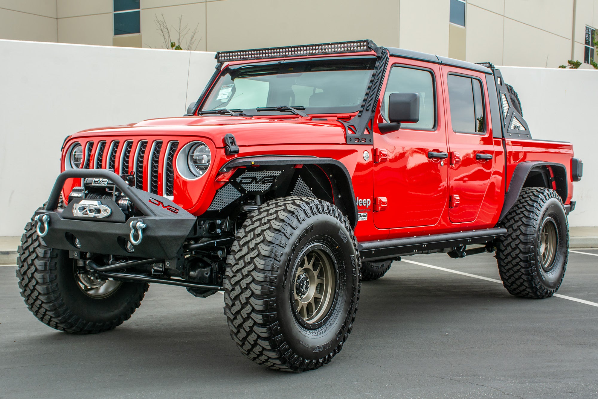 Jeep Gladiator JT Rock Sliders With Step