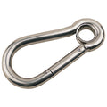 Ss Snap Hook W/Eye Insert