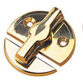 Chrome Plt/Brass Door Button