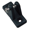 Nylon Angled Deck Hinge Black