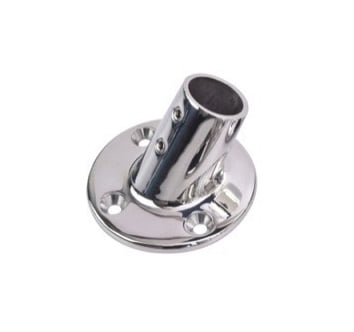 Sea Dog 2806001 Round Base Rail Fitting