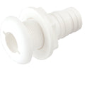 Polypropylene Thru-Hull White