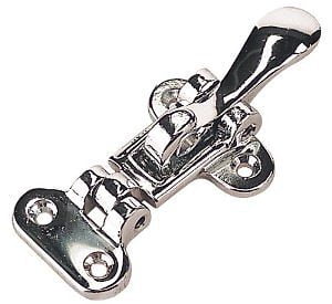Chrome Brass Anti-Rattle Latch