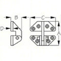 Stainless Hatch Hinge