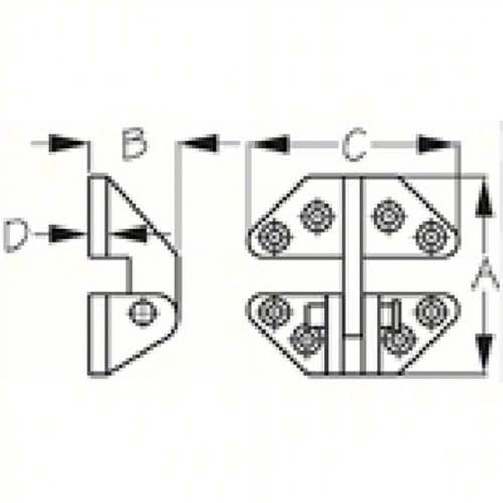 Stainless Hatch Hinge