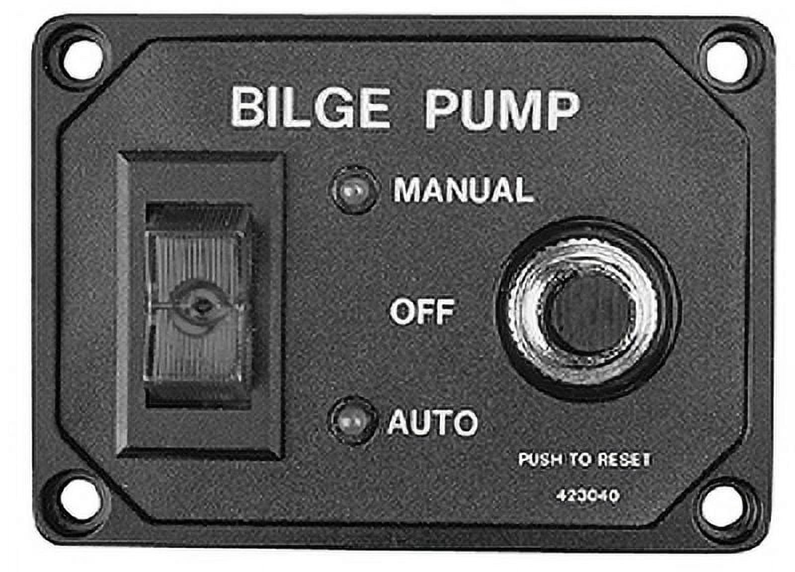 Bilge Pump Switch Pnl. On-Off-Auto