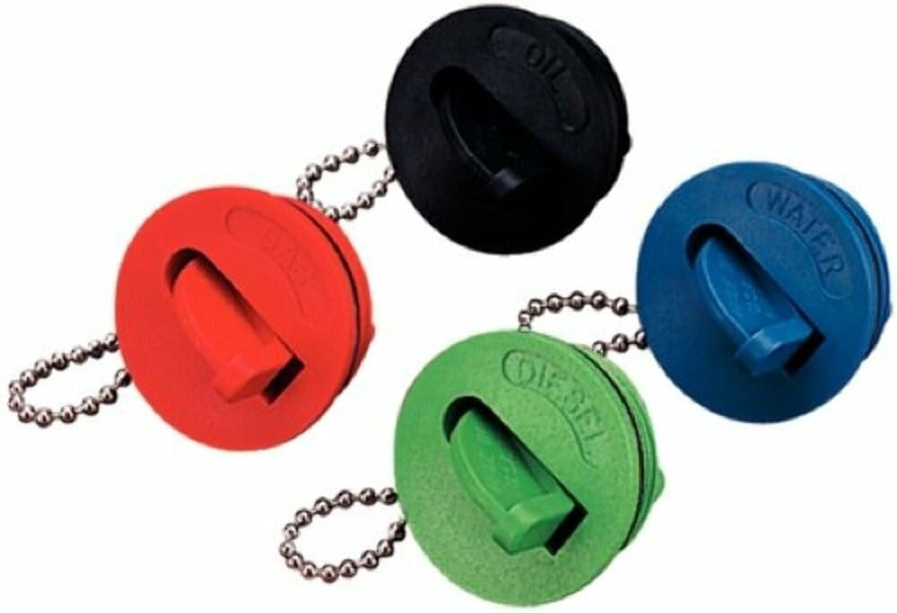 Red Gas Keyless Cap