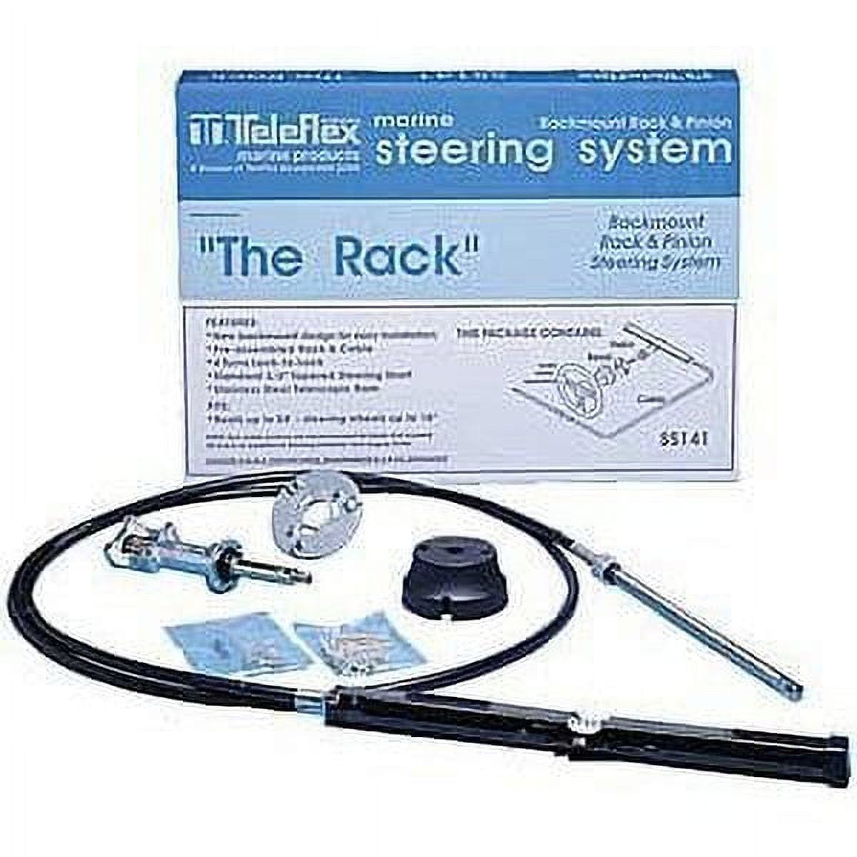 Steering Kit Back Mount Rack Single 10