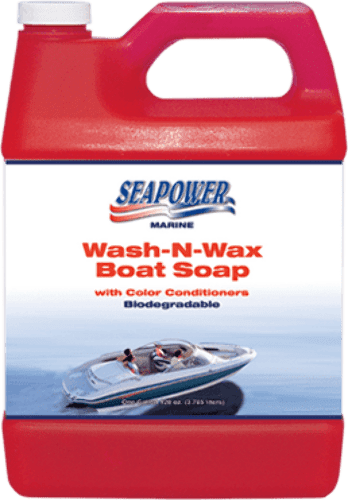 Seapower Wash & Wax Boat Soap - 1 G