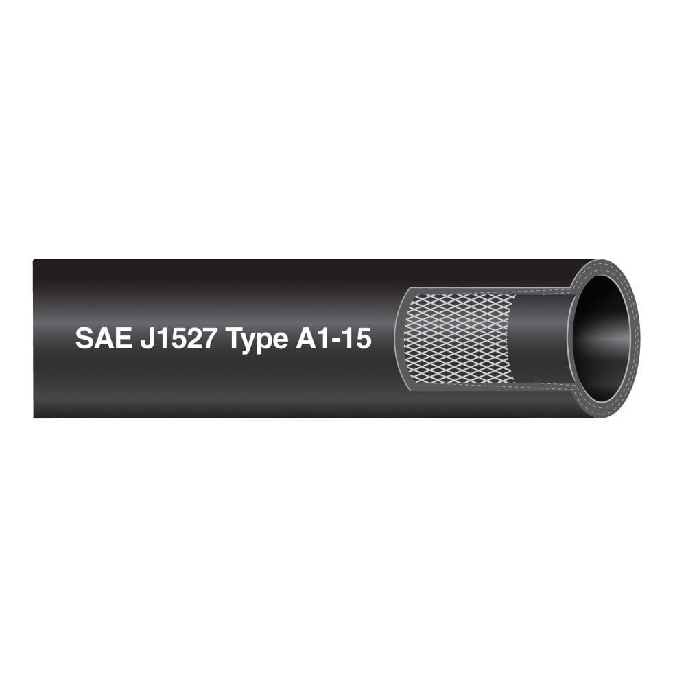 Shields Marine Type A1-15 Low Permeation Series 368 Fuel Hose, 100# Working Pressure