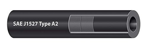 Shields Marine Type A2 Fire Acol Series 369 Fuel Vent Hose, 5/8" ID and 31/32" OD, 50# Working Pressure
