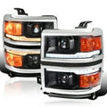 1500 Projector Headlights with Chro