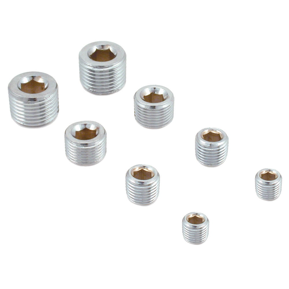 Pipe Plug Kit Chrome