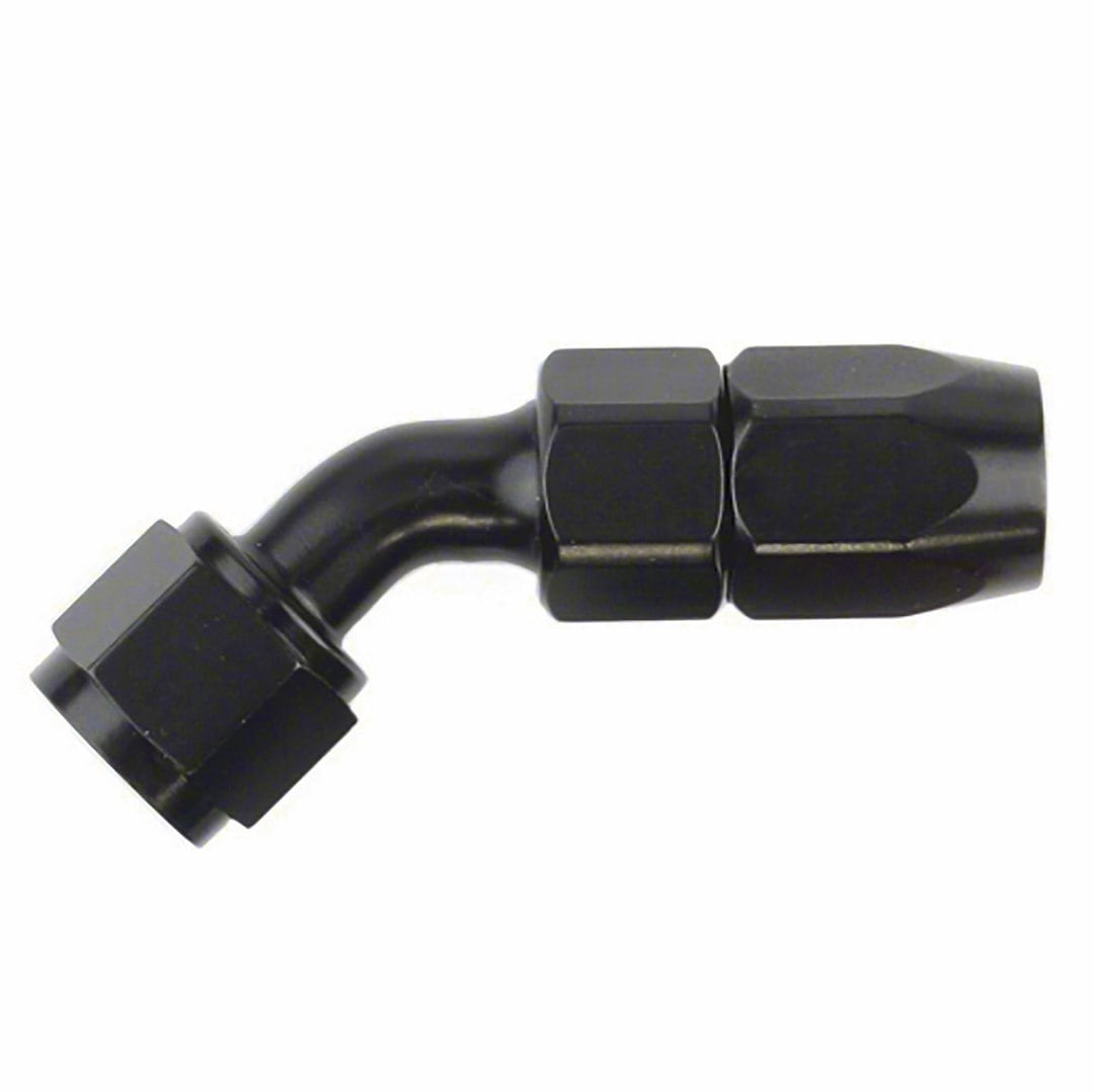 -10AN X 45  Blk Hose End