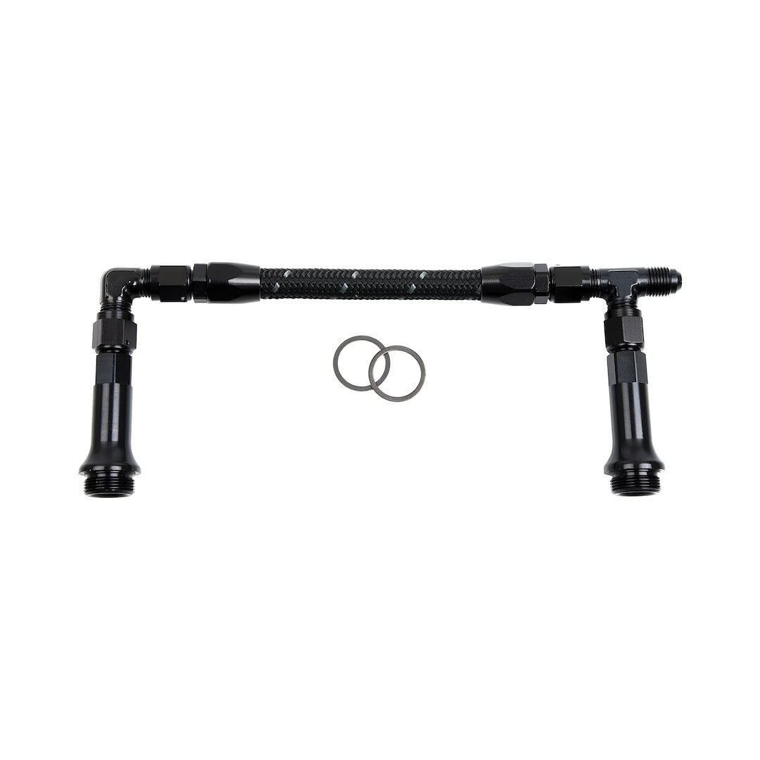 -8AN Bk Dual Inlet Holley  Ultra HP