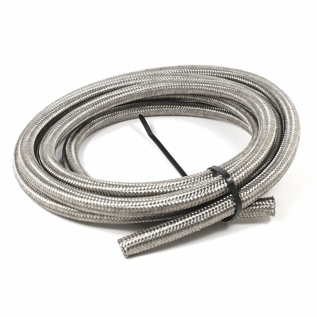 Dbl Brd SS Racing Hose  -6AN X 20'