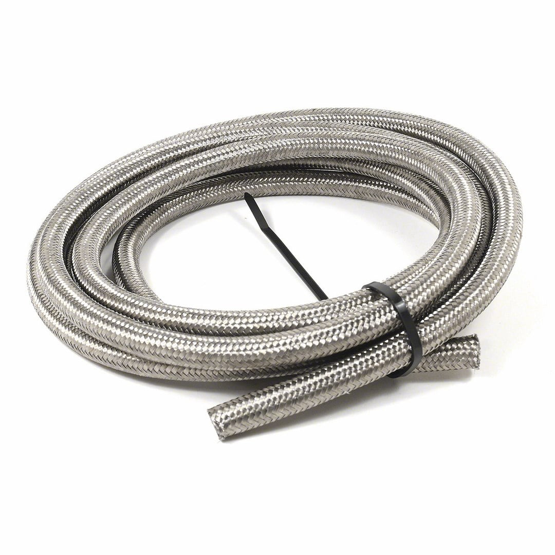 Dbl Brd SS Racing Hose  -8AN X 20'