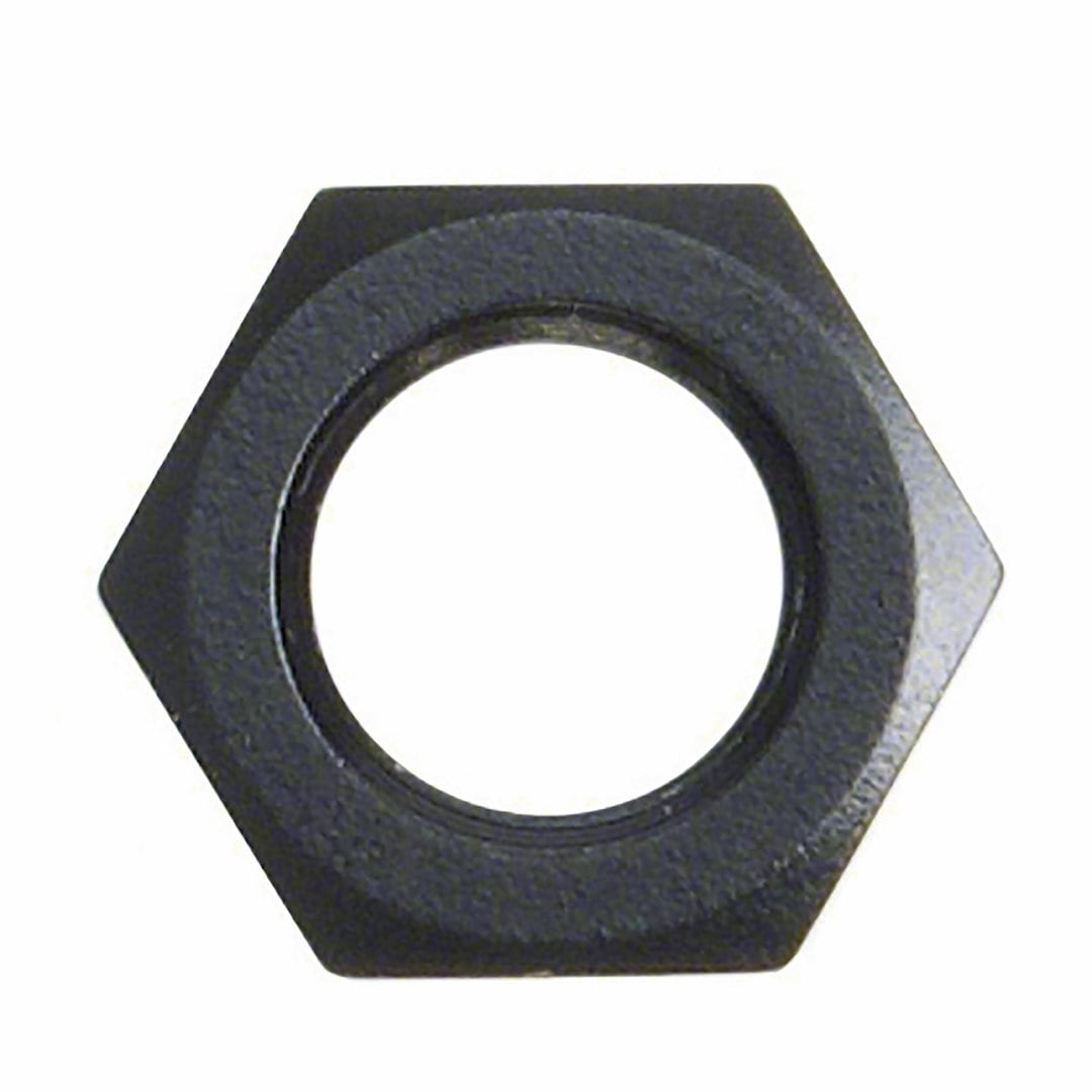 -6AN Blk Bulkhead Nut
